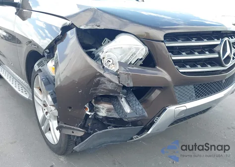 2014 Mercedes-Benz Ml 350 z USA, uszkodzony, nr VIN 4JGDA5JBXEA427601